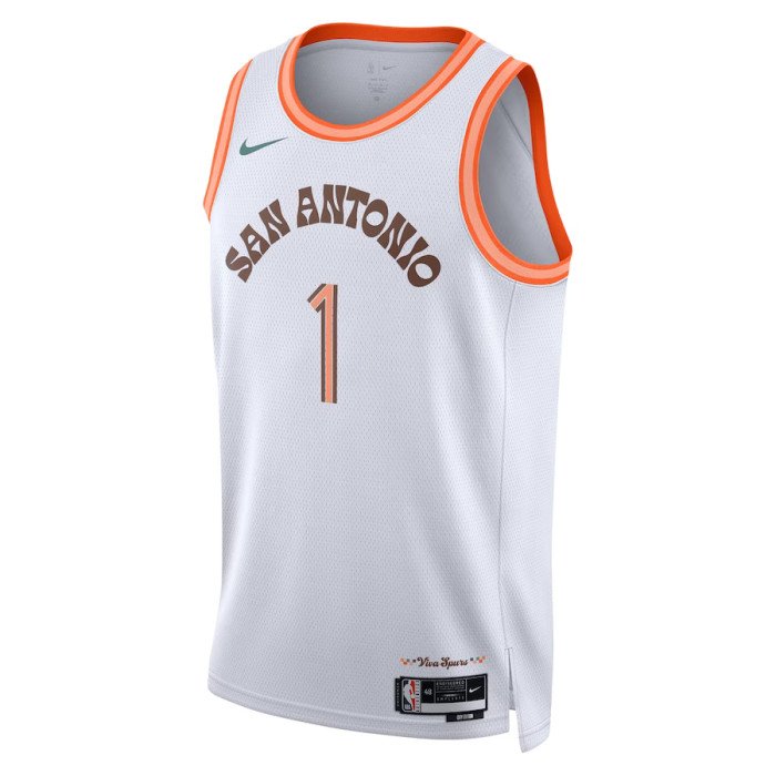 Maillot Nike NBA Victor Wembanyama San Antonio Spurs City Edition