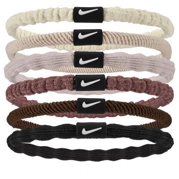 Nike Flex Hair Tie 6pk Brown | Nike