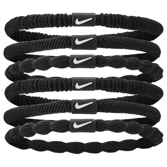 Nike Flex Hair Tie 6pk Black