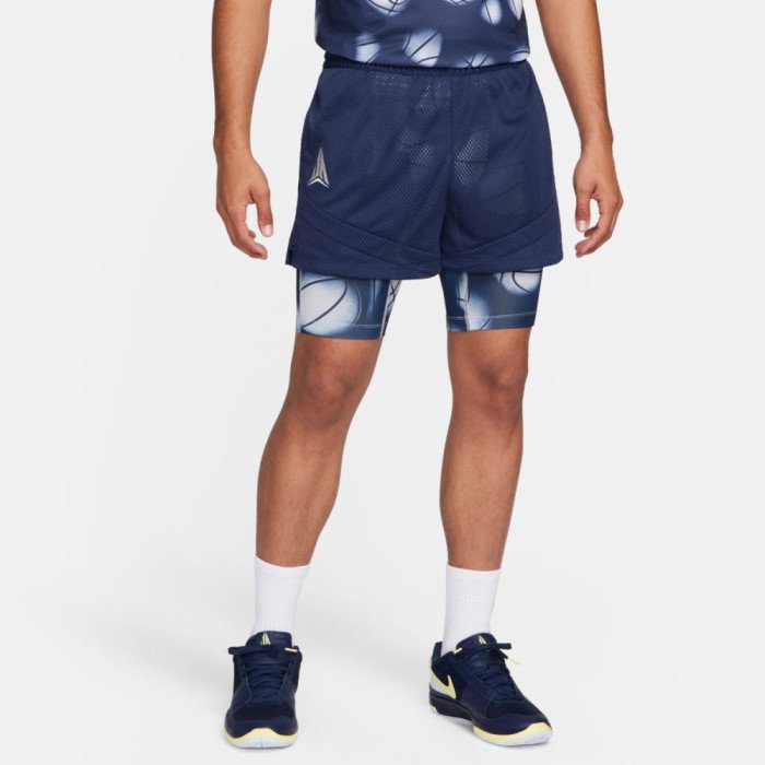 Nike Icon Ja Shorts 2 in 1 Dri-FIT midnight navy