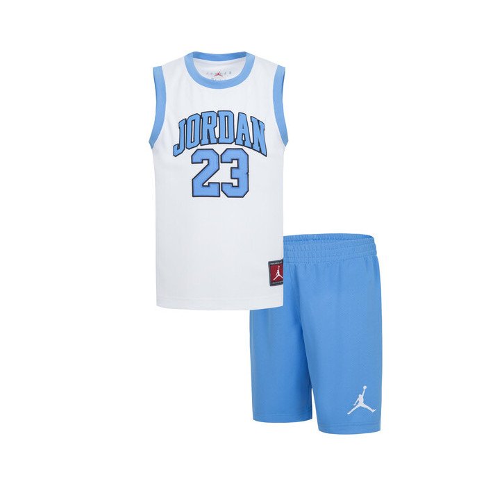 Jordan Set Jersey/Shorts University Blue Kids