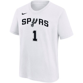 T-shirt San Antonio Spurs Wembanyama White NBA | Nike