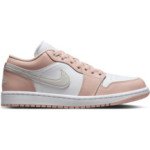 Color White of the product Air Jordan 1 Low Crimson Tint