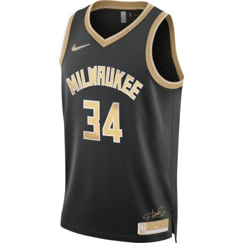 Maillot NBA Giannis Antetokounmpo Milwaukee Bucks Select Series Black | Nike