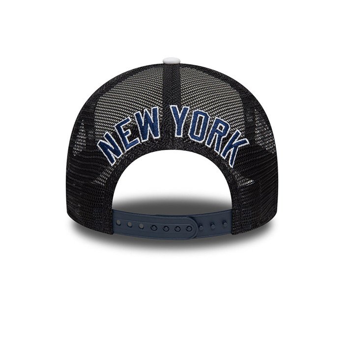 Casquette New Era MLB Logo New York Yankees Trucker White image n°4
