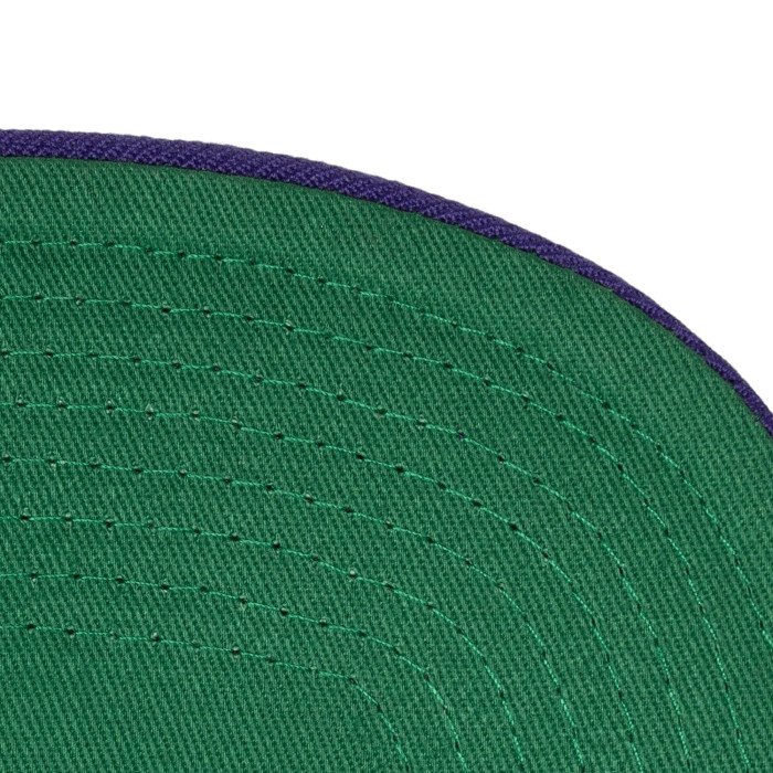 Casquette NBA Team 2 Tone 2.0 Snapback Hornets Mitchell & Ness Teal-purple image n°3