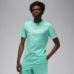 Color Green of the product T-shirt Jordan Flight MVP Emerald rise