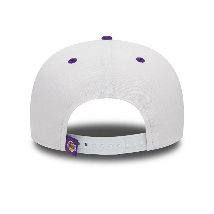 Casquette New Era White Crown Los Angeles Lakers 9Fifty NBA image n°4