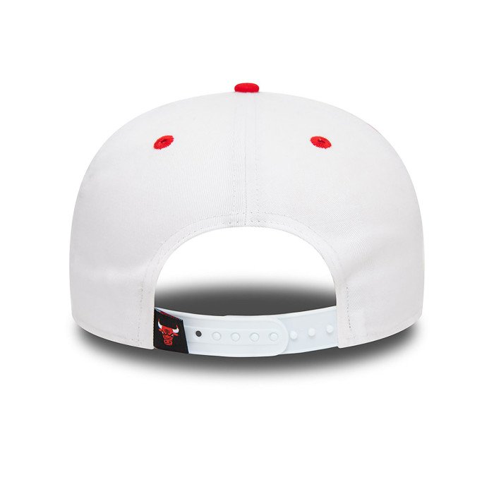 Casquette New Era White Crown Chicago Bulls 9Fifty NBA image n°4