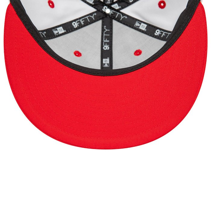 Casquette New Era White Crown Chicago Bulls 9Fifty NBA image n°5