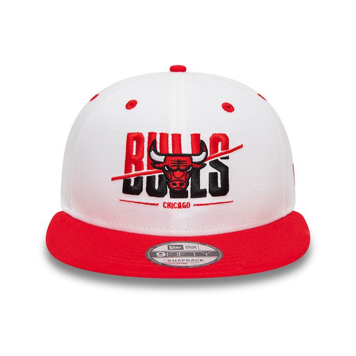 Casquette New Era White Crown Chicago Bulls 9Fifty NBA image n°2