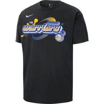 T-shirt Golden State Warriors Courtside black NBA | Nike