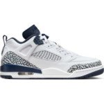 Color White of the product Jordan Spizike Low White/Obsidian