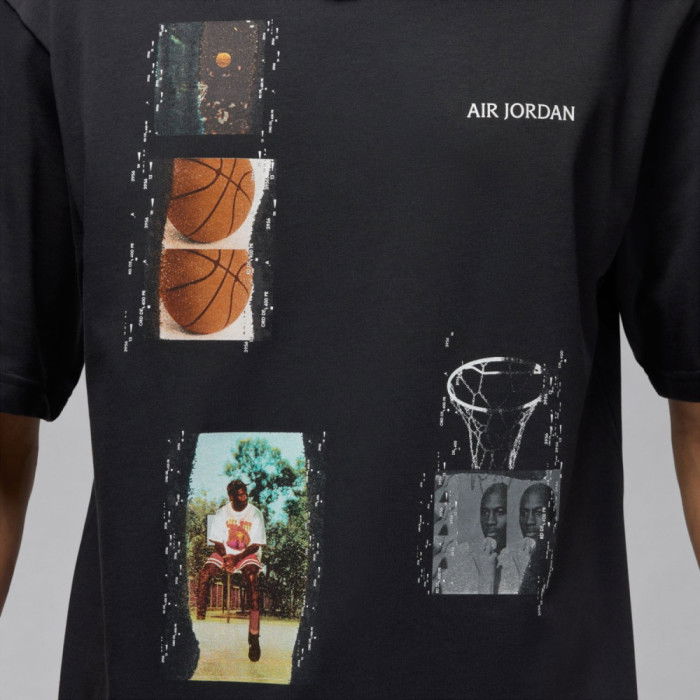 T-shirt Jordan Flight Heritage off noir image n°2