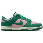 Color Green of the product Nike Dunk Low Retro Soft Pink Malachite