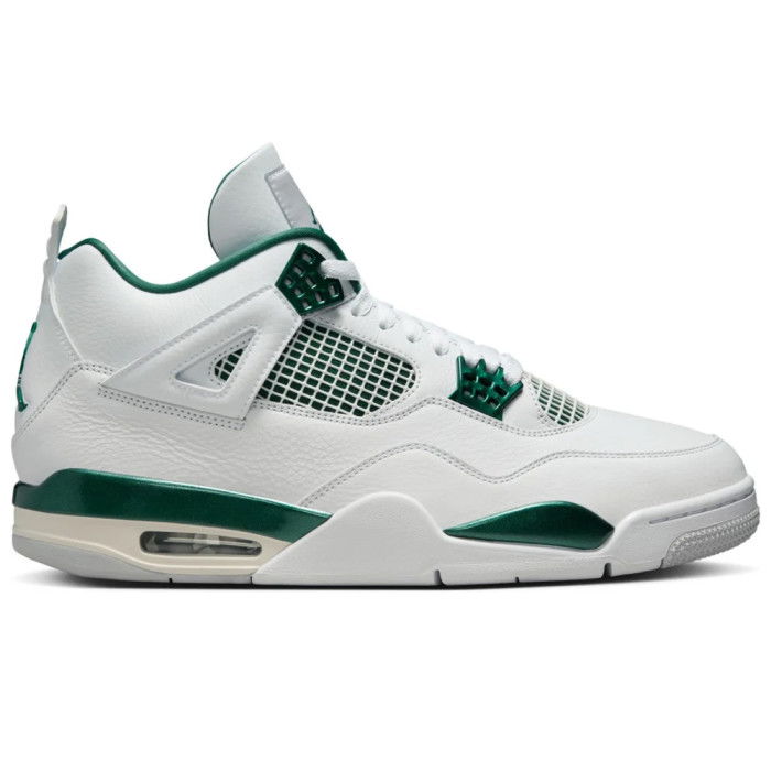 Air Jordan 4 Retro white/oxidized green-white-neutral grey image n°1