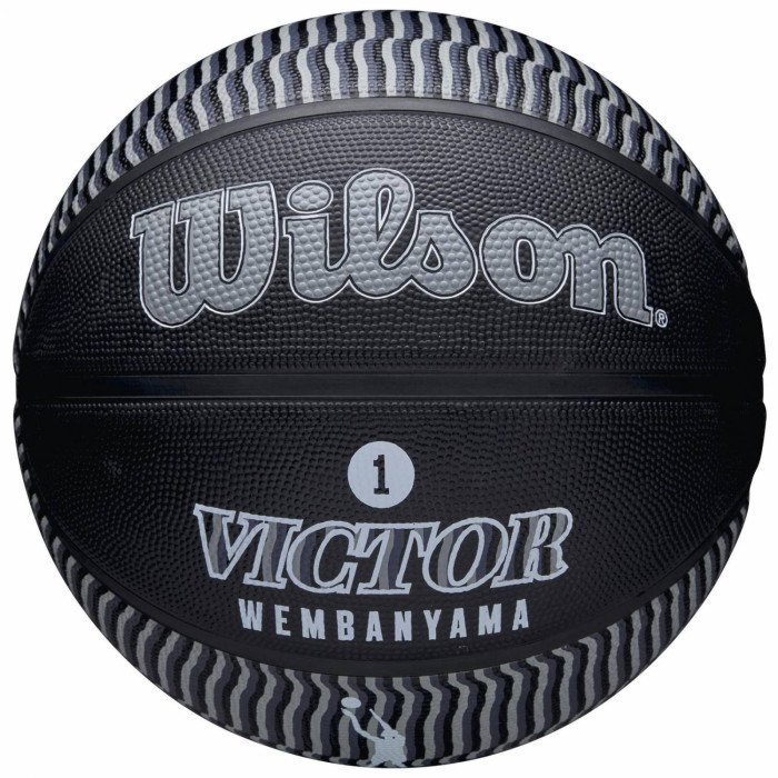 Ballon Wilson NBA Player Icon Victor Wembanyama Outdoor image n°1