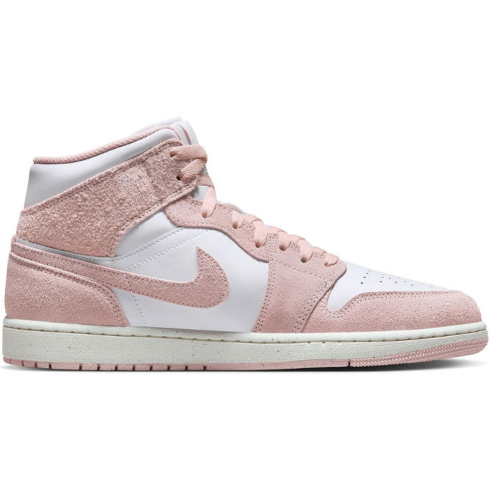 Air Jordan 1 Mid SE Pink Suede image n°2