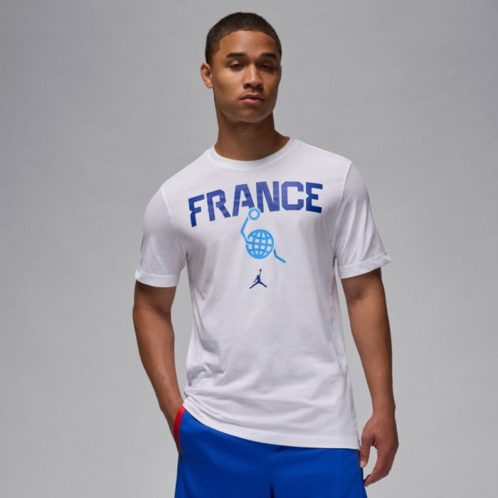 T-shirt Jordan Team France 24 blanc