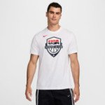 Color Blanc du produit T-shirt Nike Team USA Logo white