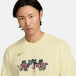 Color White of the product T-shirt Nike Lebron coconut milk