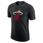 Color Black of the product T-shirt Nike NBA Miami Heat Essential