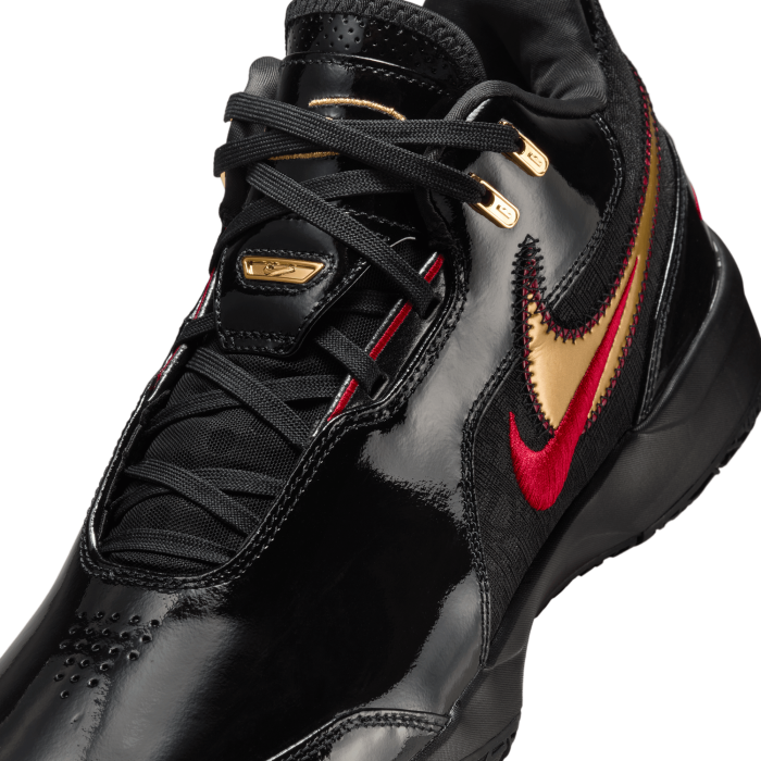 Nike Lebron NXXT Gen AMPD Black/Gold/Red image n°7