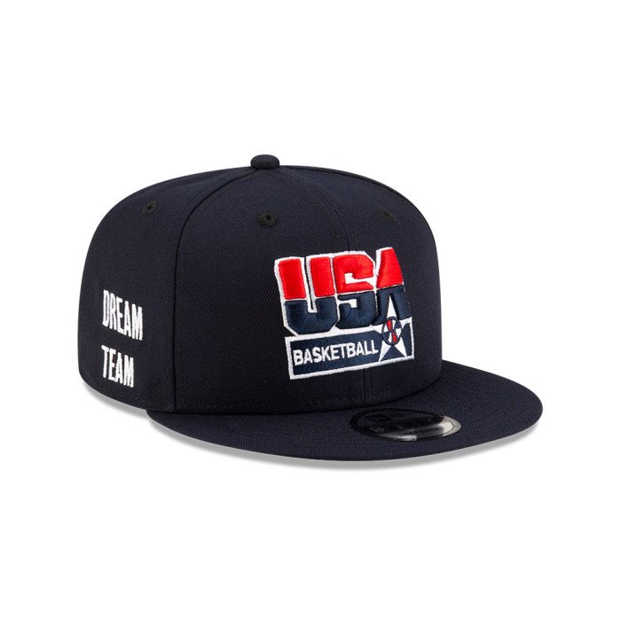 Casquette New Era USA Basketball 9Fifty Navy image n°1