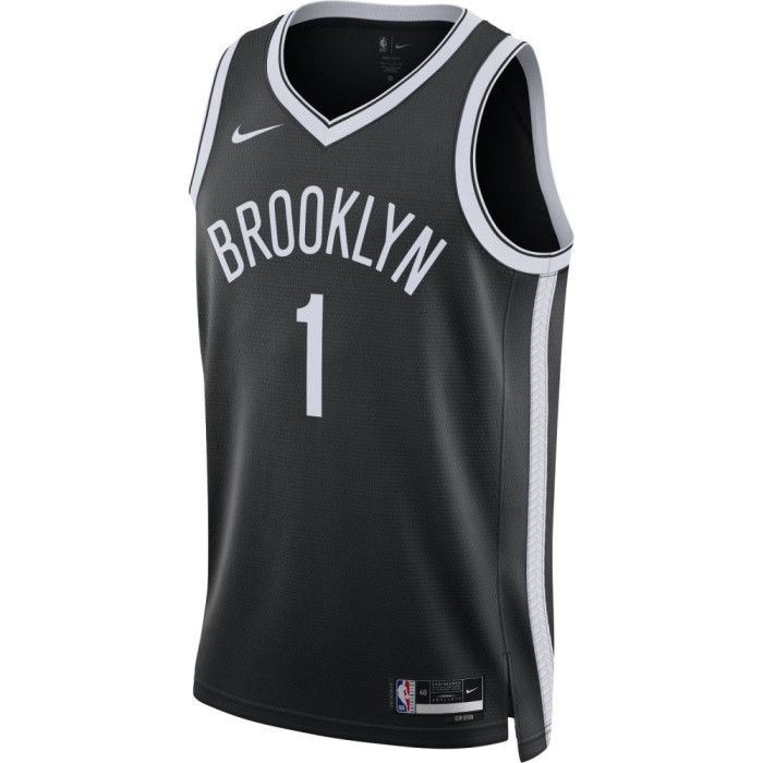 Maillot Brooklyn Nets Icon Edition Mikal Bridges NBA