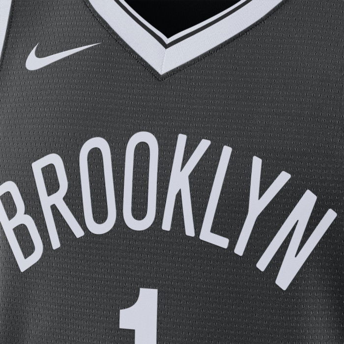 Maillot Brooklyn Nets Icon Edition Mikal Bridges NBA image n°2