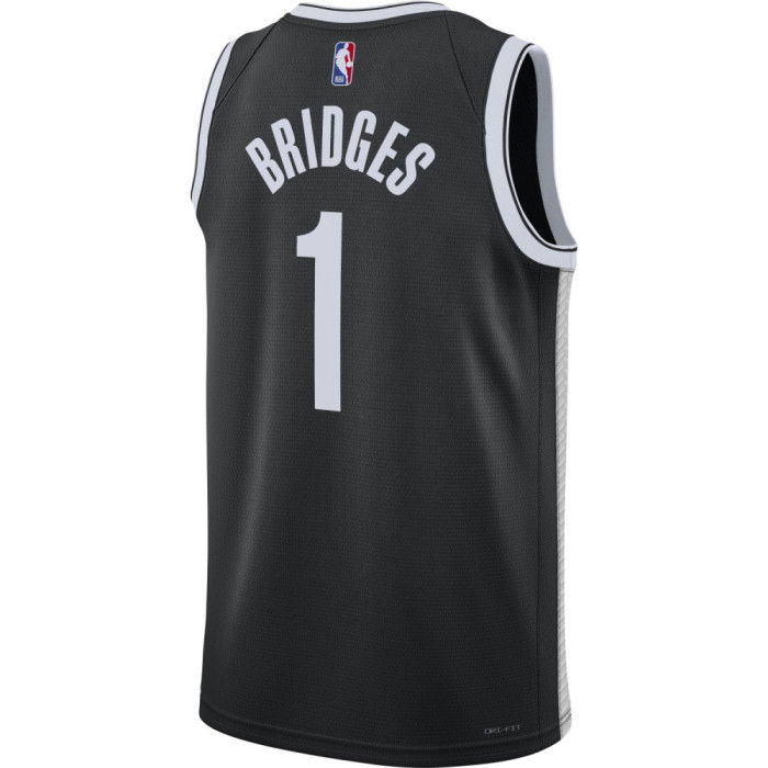 Maillot Brooklyn Nets Icon Edition Mikal Bridges NBA image n°3