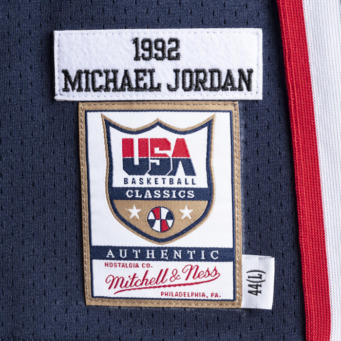 Maillot Nike Team USA 1992 Authentic Jersey Michael Jordan Enfant image n°3