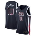 Color Blue of the product Maillot Nike Team USA Limited Road Jayson Tatum