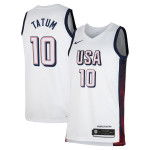 Color Blanc du produit Maillot Nike Team USA Limited Home Jayson Tatum