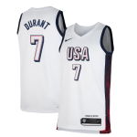 Color Blanc du produit Maillot Nike Team USA Limited Home Kevin Durant
