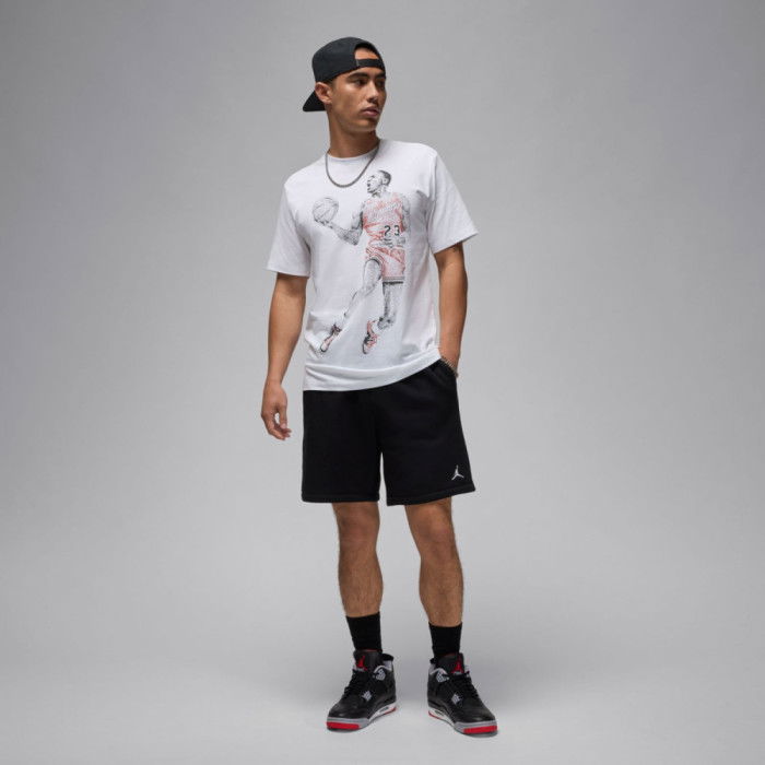 T-shirt Jordan Jumpman white NBA image n°6