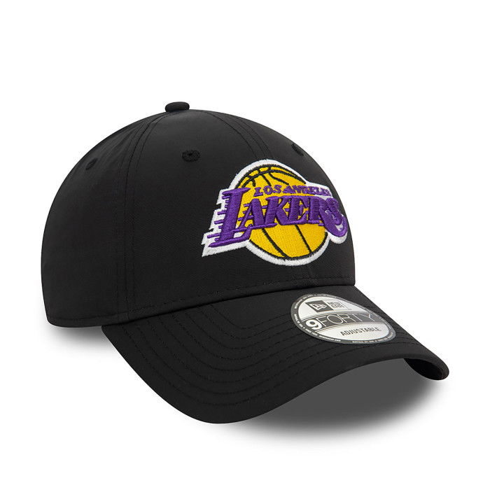 Casquette New Era NBA Los Angeles Lakers Side Patch 9Forty Black image n°1