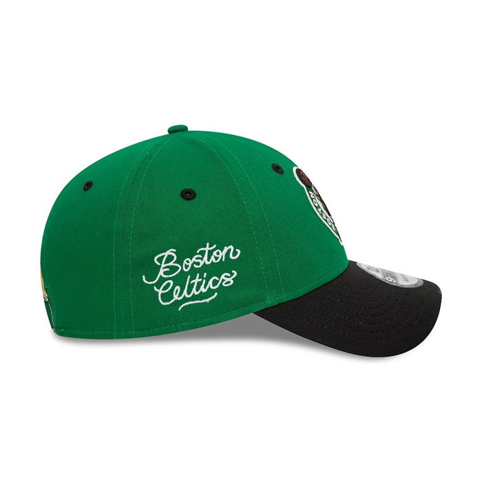 Casquette New Era NBA Boston Celtics Side Patch 9Forty Green image n°4