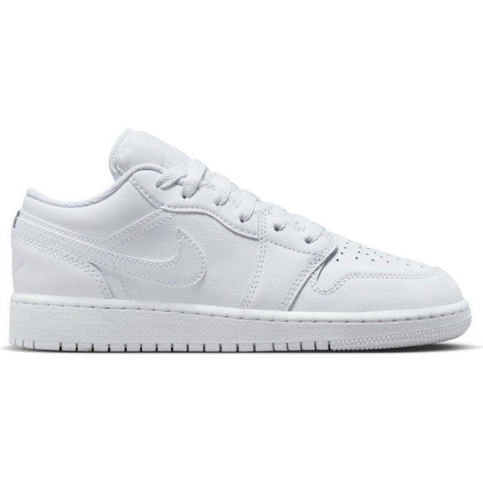 Air Jordan 1 Low Triple White Enfants GS image n°1