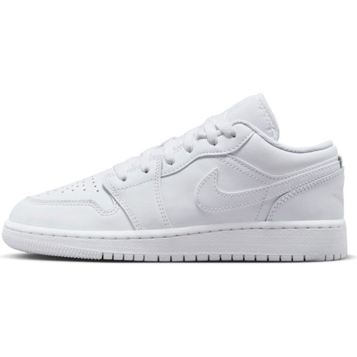 Air Jordan 1 Low Triple White Enfants GS image n°6