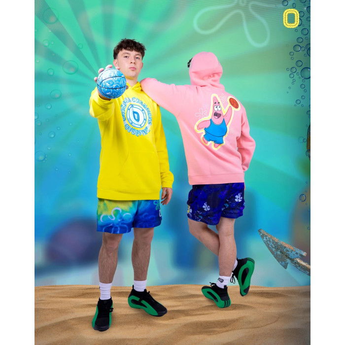 Sweat à Capuche Overtime Spongebob Airbrush Hoodie Yellow image n°7