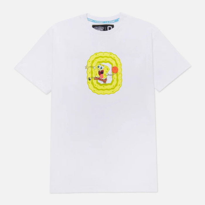 T-shirt Overtime Spongebob Classic Tee White image n°1