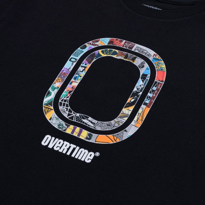 T-shirt Overtime Vintage Tee Black image n°2