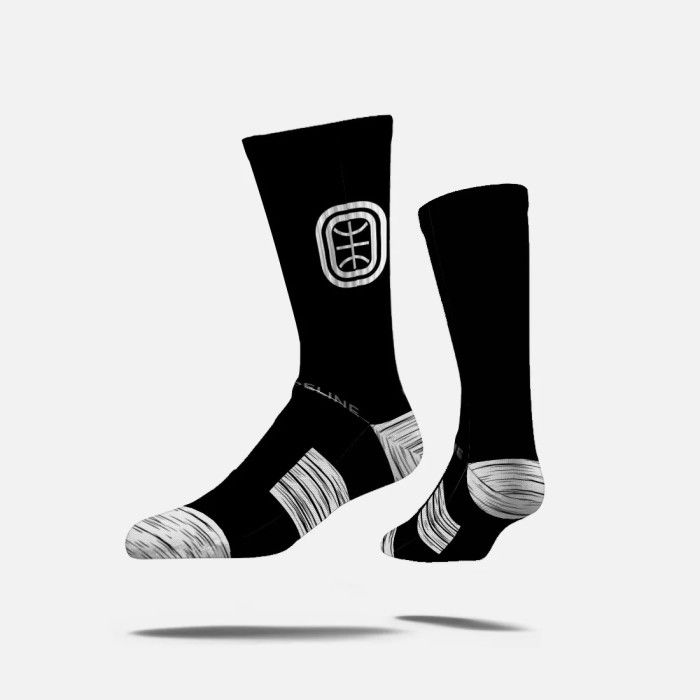 Chaussettes Overtime X Strideline Performance Socks Black