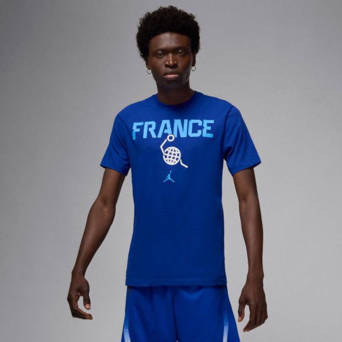 T-shirt Nike Team France bleu image n°1