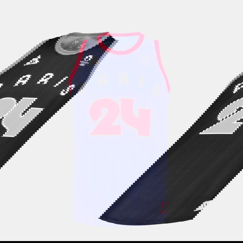 Le Coq Sportif Paris 2024 Olympic Games Basketball Jersey - Basket4Ballers