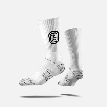 Chaussettes Overtime X Strideline Performance Socks White | Overtime