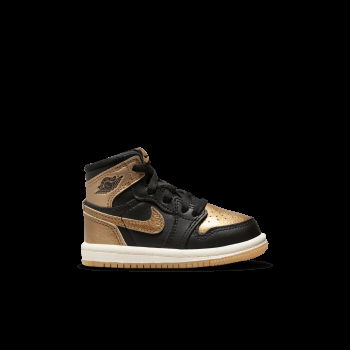 Air Jordan 1 Retro High OG "Black and Gold" Enfants PS | Air Jordan