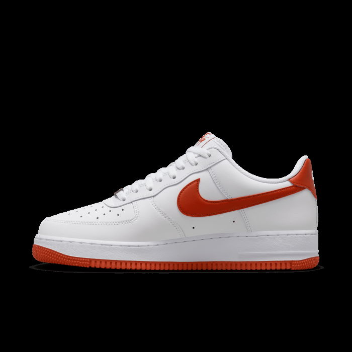 Nike Air Force 1 '07 White/Dragon Red image n°3