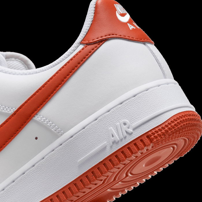 Nike Air Force 1 '07 White/Dragon Red image n°9